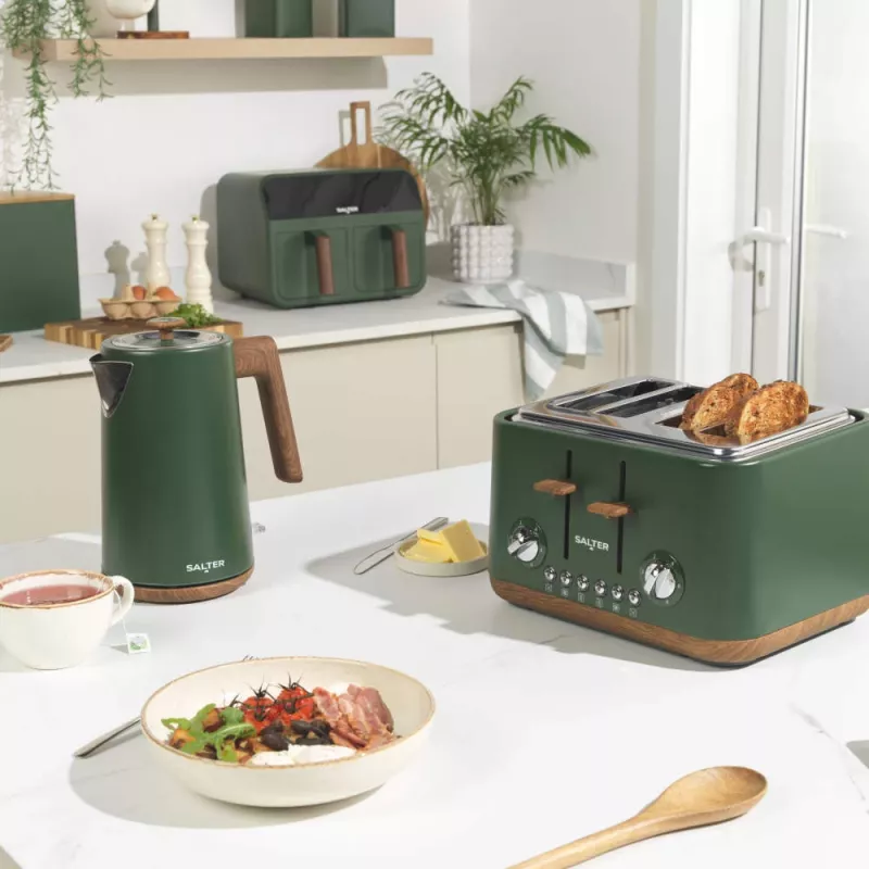 Salter BW12900G Toronto set da piano di lavoro 4 pezzi, verde