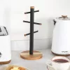 Salter BW1356611EU7 albero portatazze Toronto, legno/nero