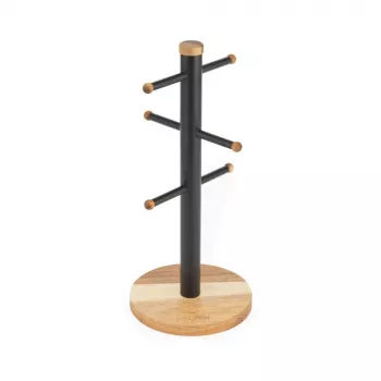 Salter BW1356611EU7 albero portatazze Toronto, legno/nero