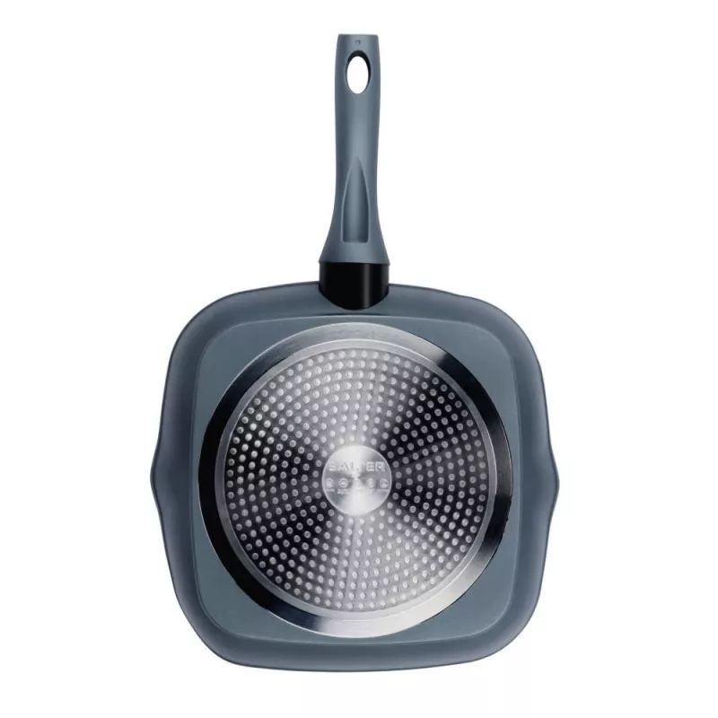 Salter BW13594DU padella grill Megastone Excellence 28cm, grigio