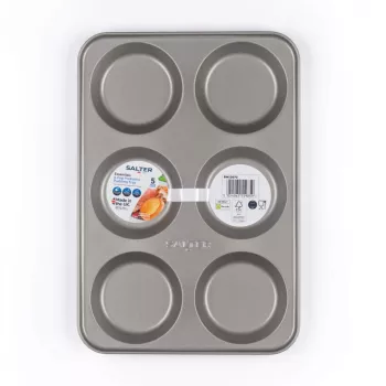 Salter BW13670 Essentials stampo per Yorkshire pudding da 6 scomparti