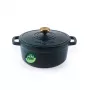 Salter BW13771GR Chester pentola in ghisa per brasato 3,4L 24 cm, verde