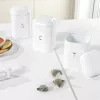 Salter BW14043EU7 Boston set di 3 contenitori per alimenti, bianco