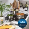 Salter BW14354 Stack-In acciaio inox set di 3 pentole (16/22/24 cm)
