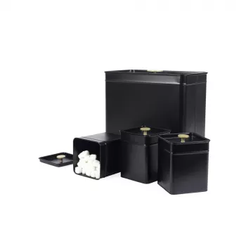 Salter BW14372 Alchemy set da piano di lavoro 4 pezzi, nero
