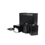 Salter BW14372 Alchemy set da piano di lavoro 4 pezzi, nero