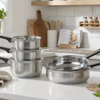 Salter BW14629 Expert set di 5 padelle