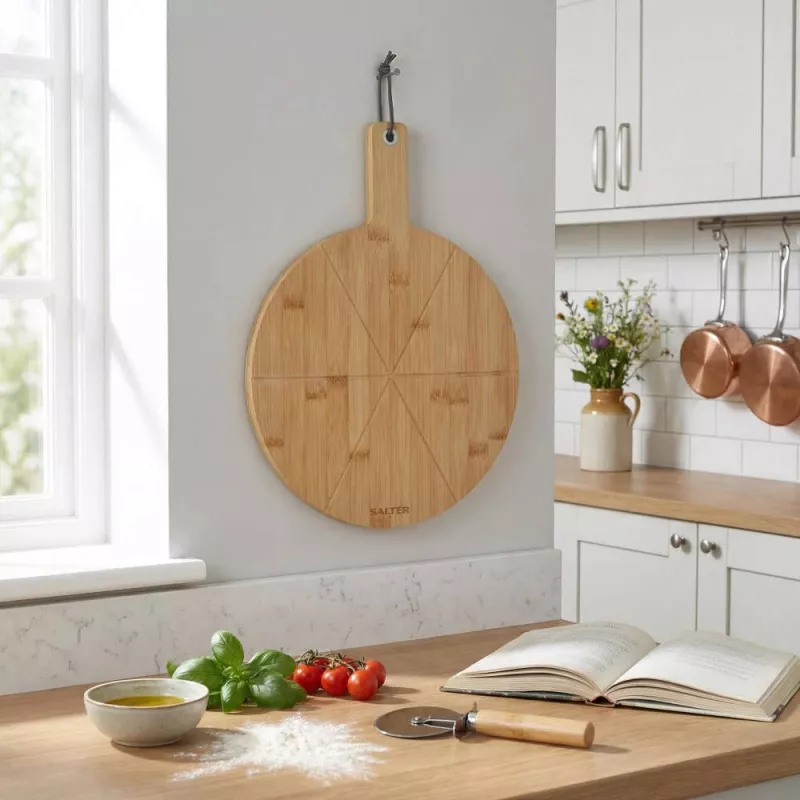 Salter BW14821 Toronto Set tagliere per pizza 12 pollici con tagliapizza