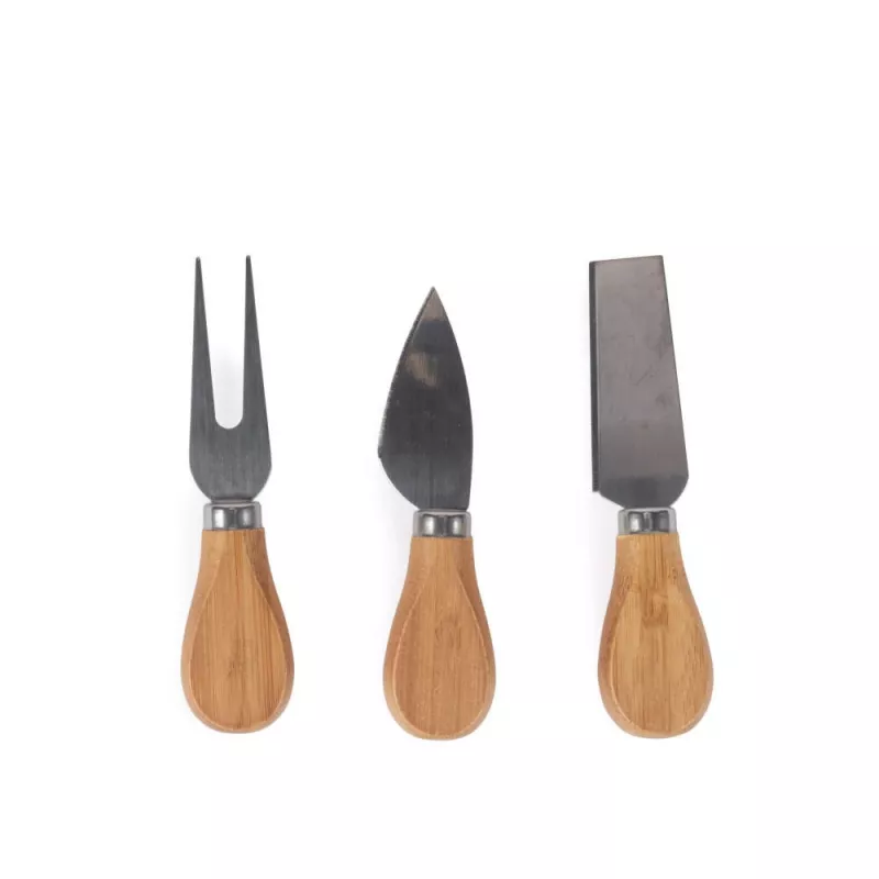 Salter BW14826 Toronto Set tagliere per formaggio, legno di acacia, 3 coltelli