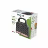 Salter EK3677FVDE tostiera a forma di borsetta - 750W, 2 fette, nero/argento