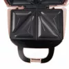 Salter EK3677FVDE tostiera a forma di borsetta - 750W, 2 fette, nero/argento