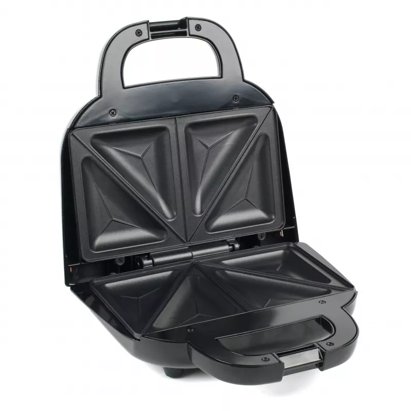 Salter EK3677FVDE tostiera a forma di borsetta - 750W, 2 fette, nero/argento