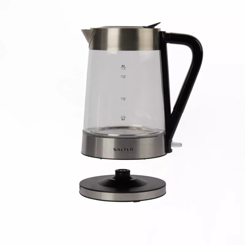 Salter EK5078SSFVDE bollitore in vetro Colour Changing 1,7L 3000W