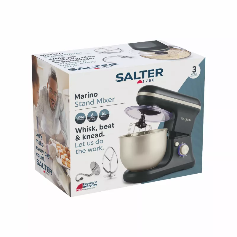 Salter EK5620BGRYFVDE frullatore da tavolo Marino 1000W 5L grigio