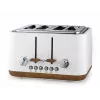 Salter EK5823WHTVDE Toronto tostapane 4 fette