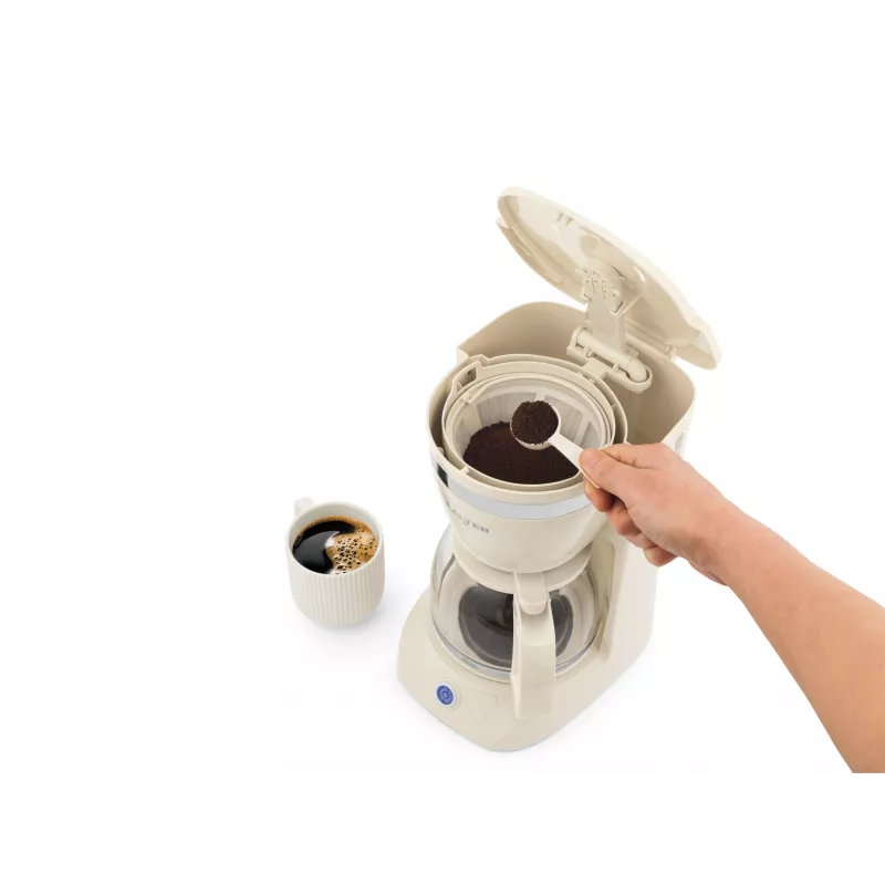 Salter EK6695CRMVDE caffettiera a filtro retrò 1,25 l 900 W crema