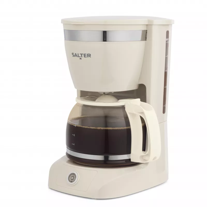 Salter EK6695CRMVDE caffettiera a filtro retrò 1,25 l 900 W crema