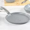 Salter Marblestone padella per pancake 25cm - antiaderente ultra, compatibile induzione, grigio