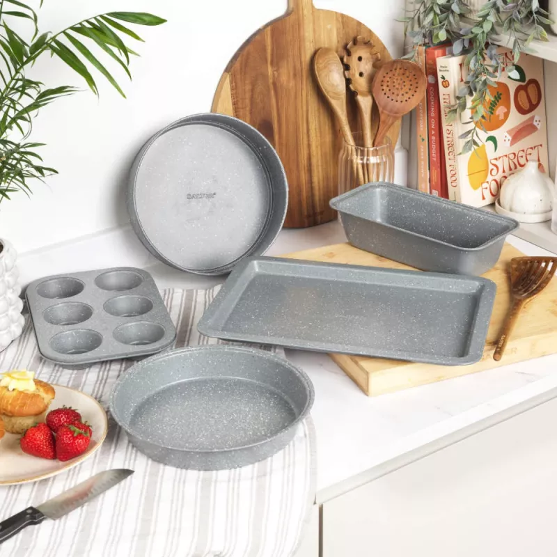 Salter BW02775GEU7 Marblestone teglia da forno 37cm