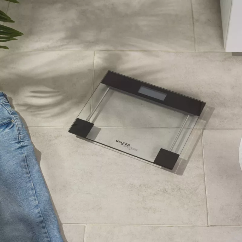 Salter SA00078BCFEU12 bilancia elettronica in vetro Clear
