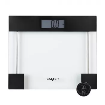 Salter SA00078BCFEU12 bilancia elettronica in vetro Clear