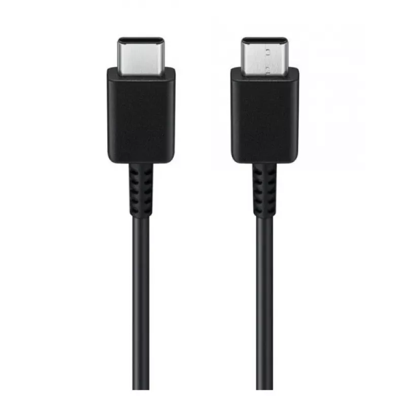 Samsung adattatore da viaggio con ricarica super rapida USB-C 25W con cavo USB-C a USB-C - nero