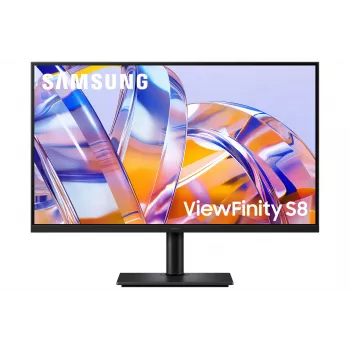 Samsung 27 pollici ViewFinity S8 (S80UH) monitor 4K UHD IPS - nero