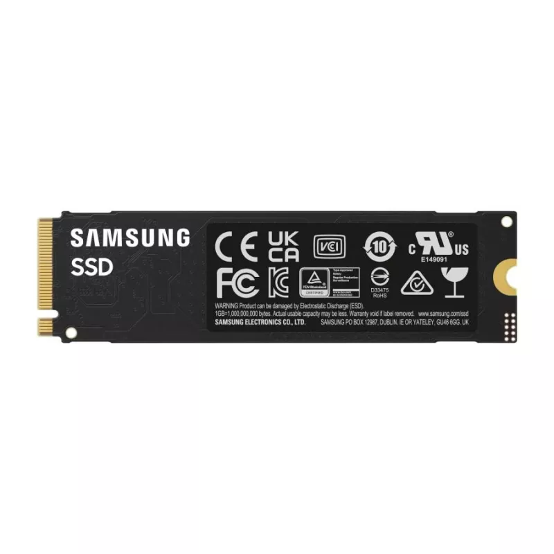 Samsung 990 EVO Plus SSD, 2 TB, M.2, PCIe 4.0, 7150 MB/s, 1350000 IOPS, nero