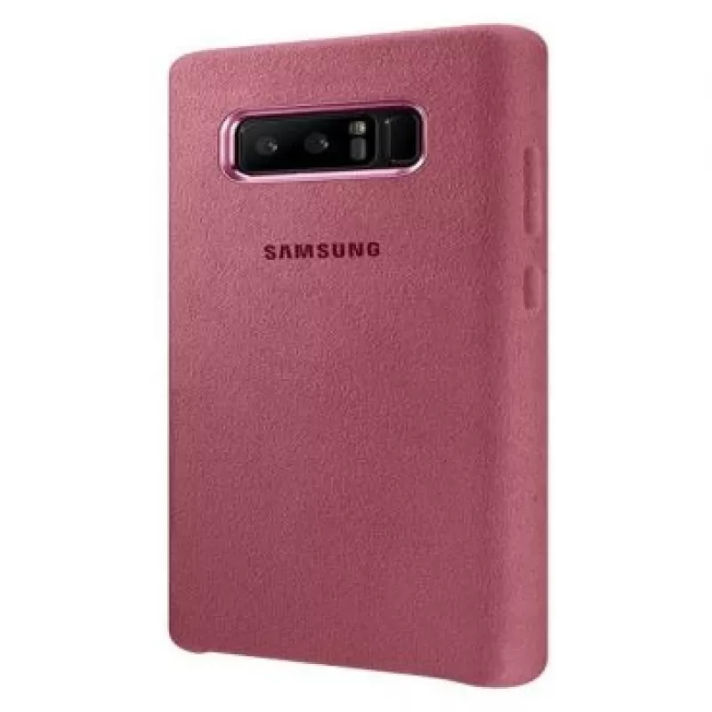 Samsung Alcantara Cover per Galaxy Note 8 EF-XN950APEGWW Rosa