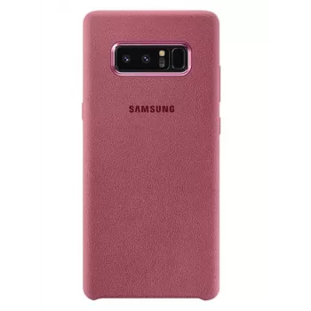 Samsung Alcantara Cover per Galaxy Note 8 EF-XN950APEGWW Rosa