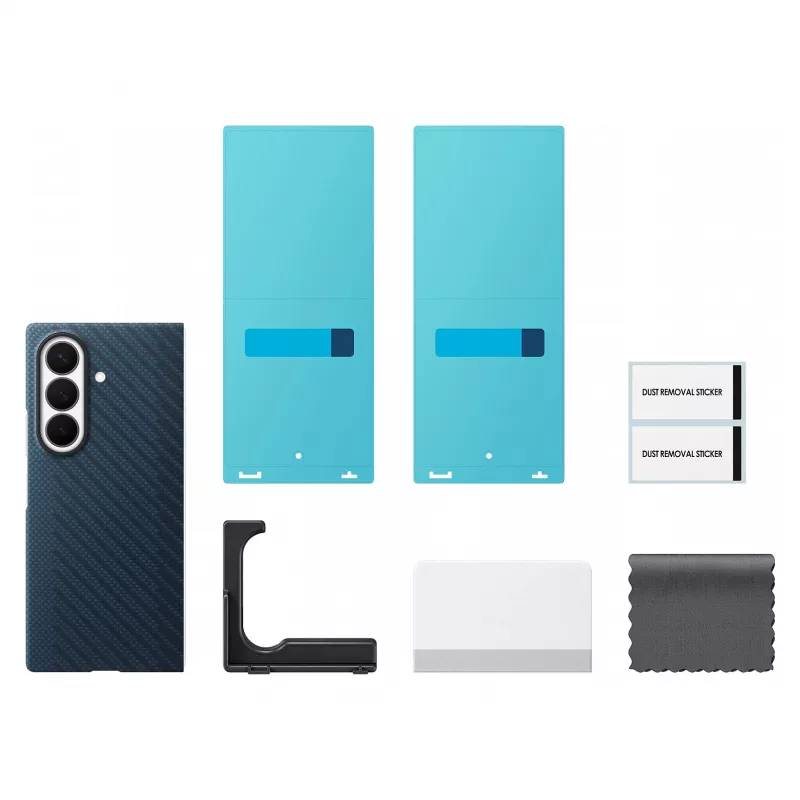 Samsung Carbon Magnet Case per Galaxy Fold 8 Ultra, navy