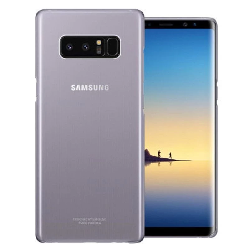 Samsung Clear Cover per Galaxy Note8 (N950) - Orchid Gray