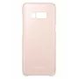 Samsung Clear Cover per Galaxy S8+ G955 rosa