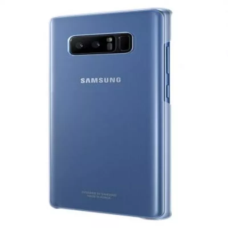 Samsung Clear Cover per N950 Note 8 blu