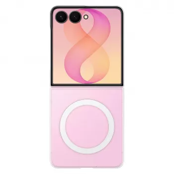 Samsung Clear Magnet Case per Galaxy Z Flip8 trasparente