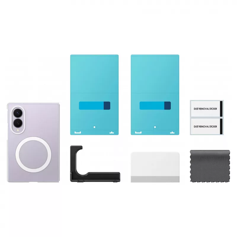 Samsung Clear Magnet Case per Galaxy Z Fold8, trasparente
