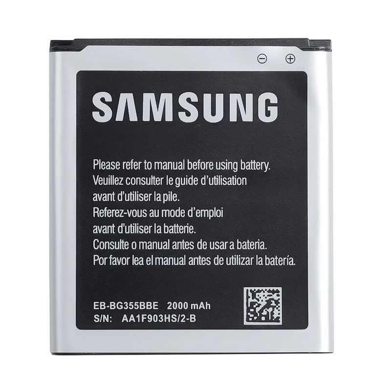 Samsung EB-BG355BBE 2000mAh Galaxy Core 2 G355 batteria di ricambio Bulk
