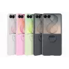 Custodia magnetica in silicone con anello Samsung EF-EF776CGEGWW per Galaxy Z Flip8, verde
