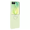 Custodia magnetica in silicone con anello Samsung EF-EF776CGEGWW per Galaxy Z Flip8, verde