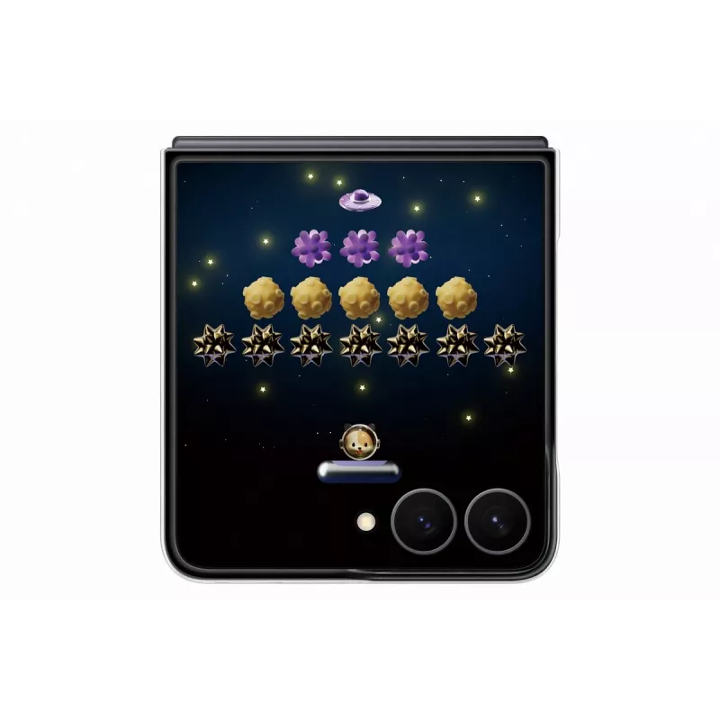 Samsung EF-FF776CBEGWW custodia Flipsuit per Galaxy Z Flip8, nero