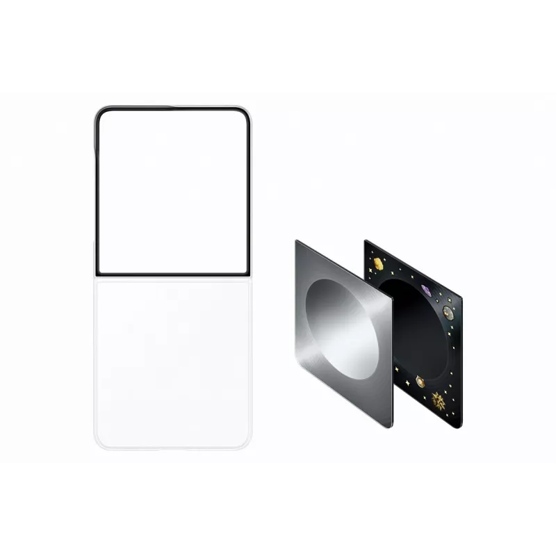 Samsung EF-FF776CBEGWW custodia Flipsuit per Galaxy Z Flip8, nero
