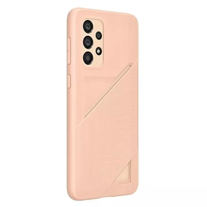 Samsung EF-OA336TPEGWW Custodia con Portacarte per Galaxy A33 5G, Pesca