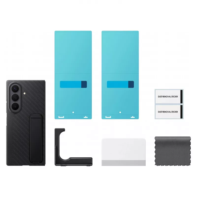 Samsung Carbon Standing Case per Galaxy Z Fold8 Ultra, nero