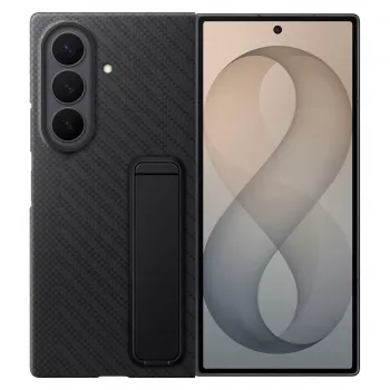 Samsung Carbon Standing Case per Galaxy Z Fold8 Ultra, nero