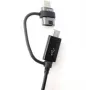 Samsung EP-DG950DBE cavo dati combo microUSB con adattatore USB-C 1,4 m nero (bulk)