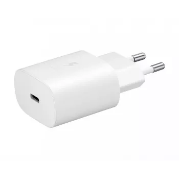 Samsung EP-TA800EWE Caricabatterie da viaggio USB-C 25W Bianco (OOB Bulk)