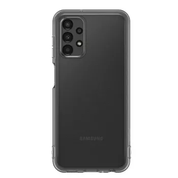 Samsung Galaxy A13 5G Soft Clear Cover trasparente nero