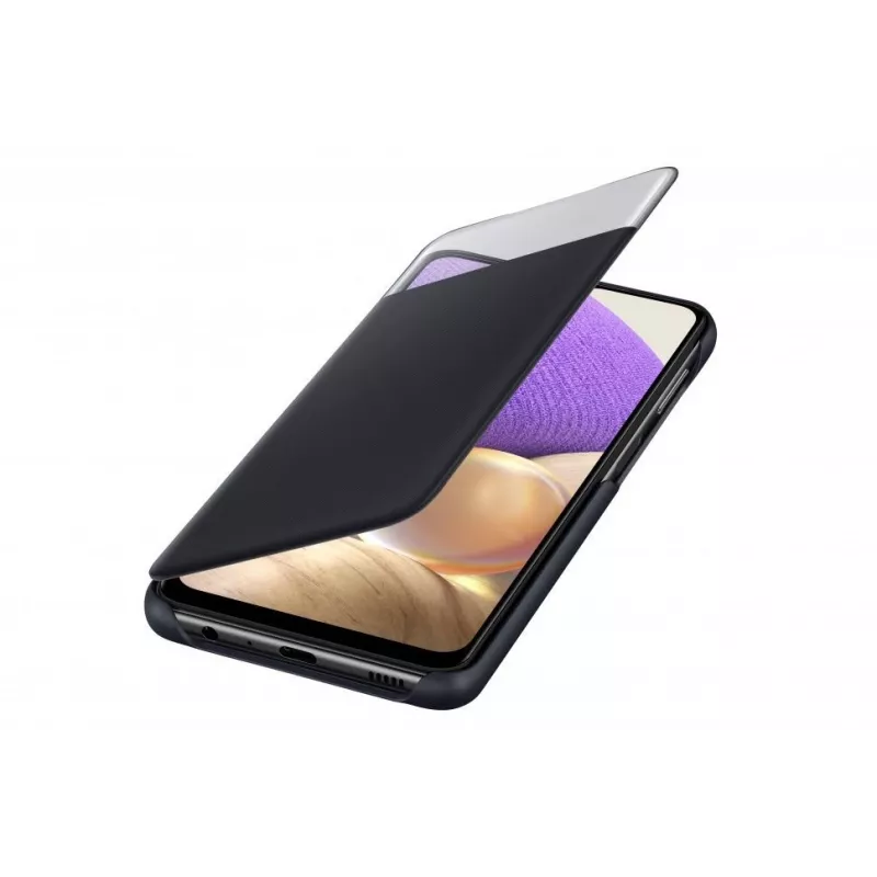 Samsung Galaxy A42 5G Smart S View Wallet Cover nero