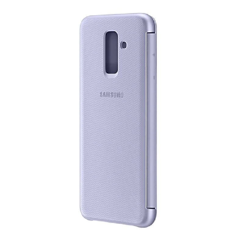 Samsung Galaxy A6+ (2018) cover portafoglio lilla