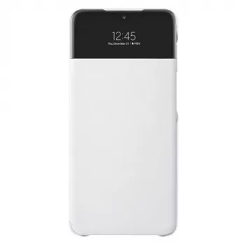 Samsung Galaxy A72 Smart S View Wallet cover bianco